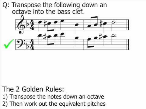 Music Theory - Transposition: Part 1 (The Basics)