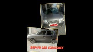 How to remove car scratches at home  Hide Major Sc