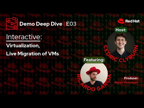 Interactive: Virtualization, Live Migration of VMs ft Ricardo Garcia Cavero | Demo Deep Dive (E3)