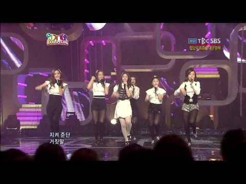 [HD][Perf] T-ara - Lies (Aug 16, 2009)