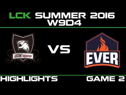 ROX vs ESC Game 2 Highlights LCK Champions 2016 w9d4 ROX Tigers vs ESC Ever   ESC vs ROX   LCK LOL