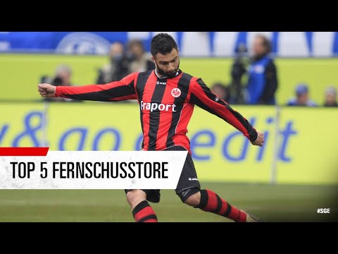 Die Top 5 Fernschusstore von Eintracht Frankfurt | mit Du Ri Cha, Caio & Co.