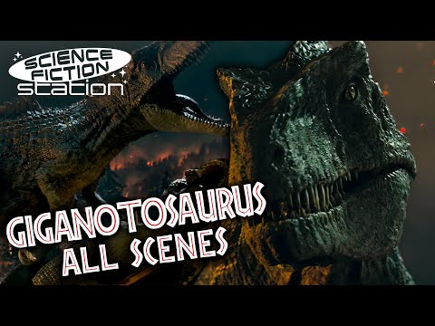 All Giganotosaurus Scenes in Jurassic World: Dominion | Science Fiction Station