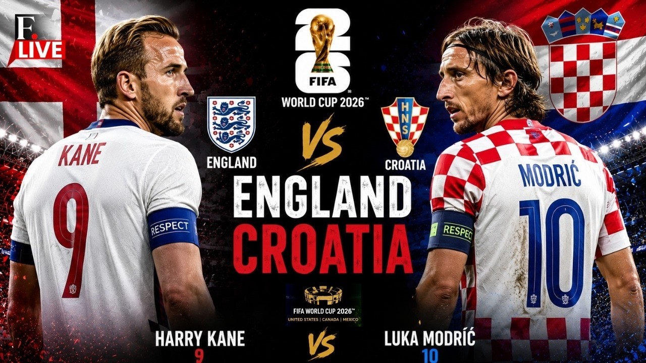 🔴 FIFA World Cup 2026 LIVE: England vs Croatia | Harry Kane vs Luka Modric | Group L