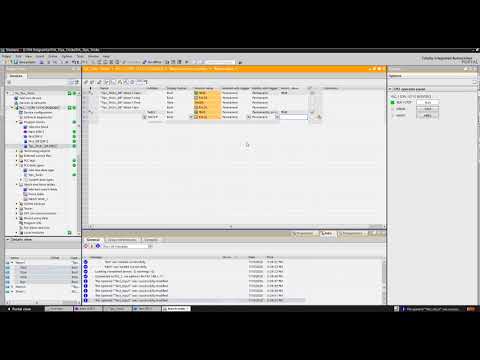 TIA Portal'da Fiziksel Girişleri Simule Edebilme   TIP83 Extended Mode Watch Table