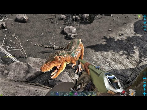 Effortless Rex Taming Guide | Level 130 Rex | Lava Area | ARK: Survival Evolved Fjordur Map