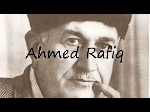 How to pronounce Ahmed Rafiq in Arabic?