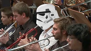 Jedi Orchestra plays Star Wars The Throne Room. Conducted by Jedi Master Andrzej Kucybała