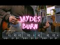 Burn Jaydes Сover Guitar Tab Lesson Tutorial