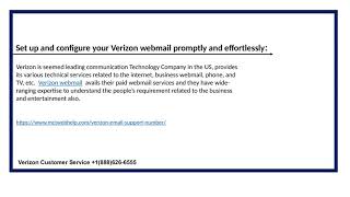 Verizon email support +1888626 6555