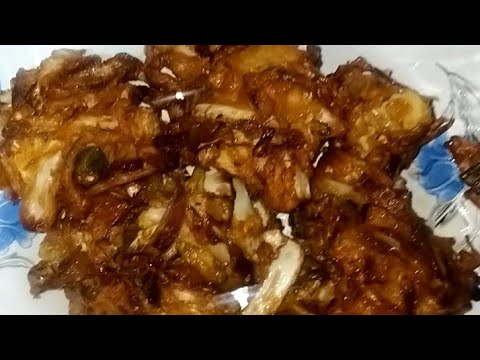 besan wali pakodi for Ramazan