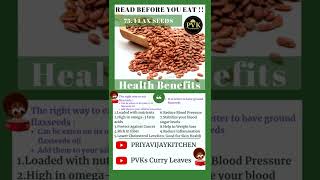 10 Amazing Health Benefits of Flaxseeds and How to Consume them - Health benefits of Flax Seeds