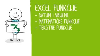 Excel funkcije - ( Datum i vrijeme, Matematičke funkcije,Tekstne funkcije )