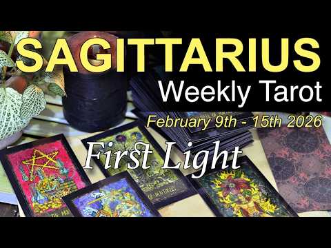 SAGITTARIUS Weekly Tarot ‘A BURDEN IS LIFTED!’ | Intuitive Spiritual Guidance | February 9 - 15 2026