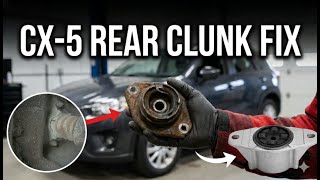 Mazda CX-5 Rear Shock Mount Failure | DIY Suspension Repair