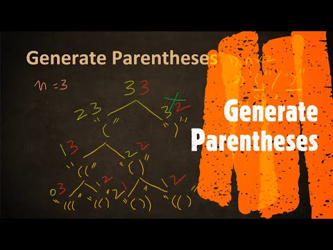 Generate Parentheses | LeetCode 22 | Coders Camp