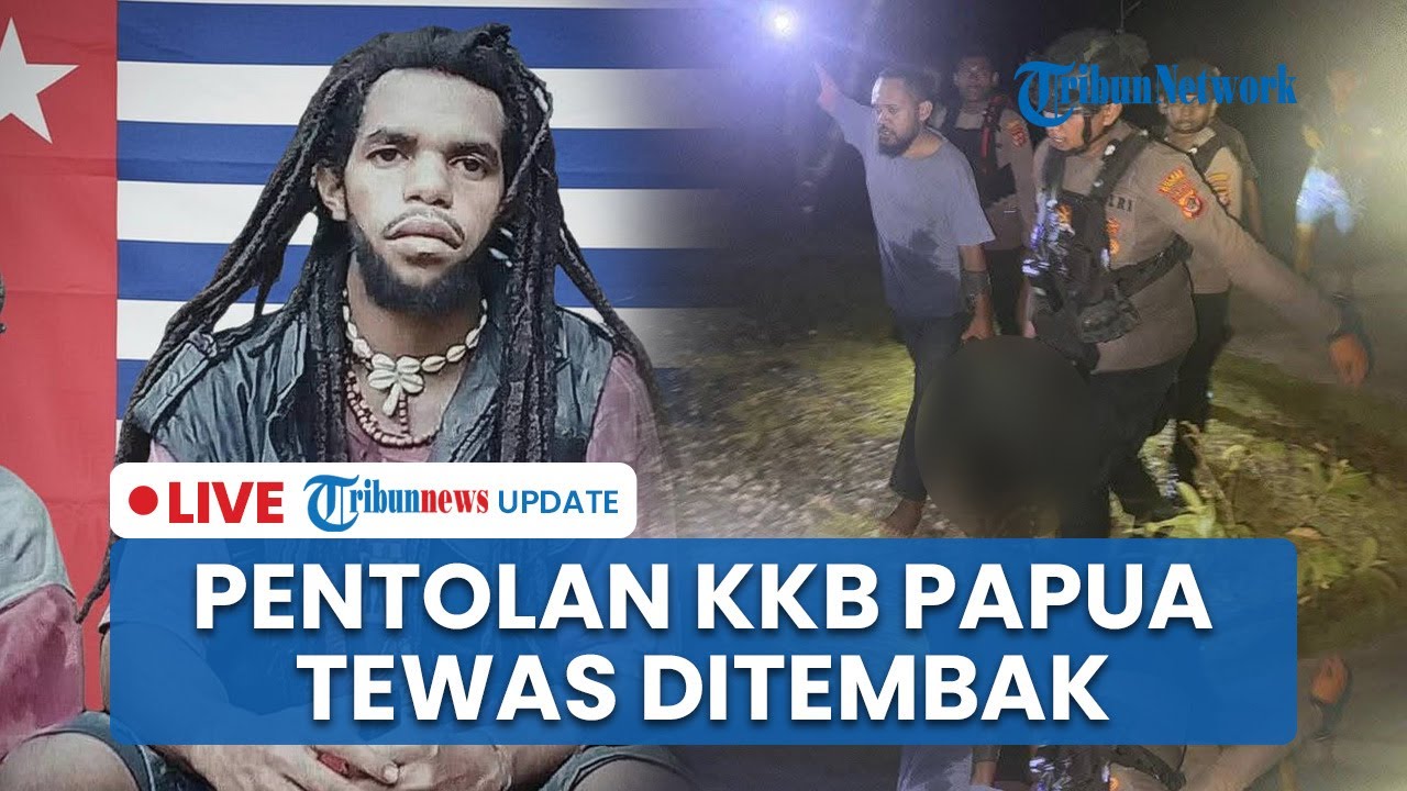 LIVE: Pentolan KKB Lipet Sabolim Tewas Ditembak Satgas Damai Cartenz, Sempat Ganti Nama 3 Kali