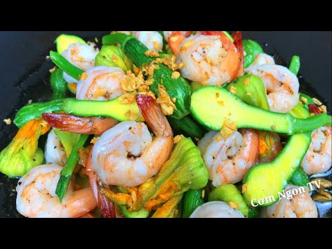 Cách làm BÔNG BÍ XÀO TÔM đơn giản mà ngon