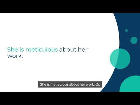 Learn the Word “Meticulous” – Vocabulary Made Easy