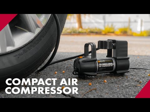 How To Use the 12V Direct Drive Air Compressor 88 - Portable Car Tire Inflator
