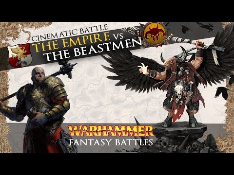 The Beastmen VS The Empire - Total War: Warhammer 2 Cinematic Battle.