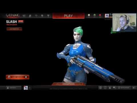 Триксы и распрыжка в Quake Champions от дефрагера w00dy: AWOKEN #01