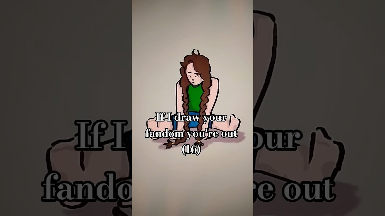 If I draw your fandom you're out pt.16 #zeyn_syre #studioc #thedeep #strawberryshortcake