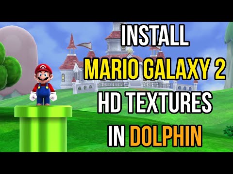 How to Install Super Mario Galaxy 2 HD Textures in Dolphin (Wii Emulator)