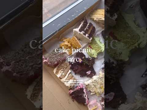 Trying 100+ cakes at cake picnic NYC!