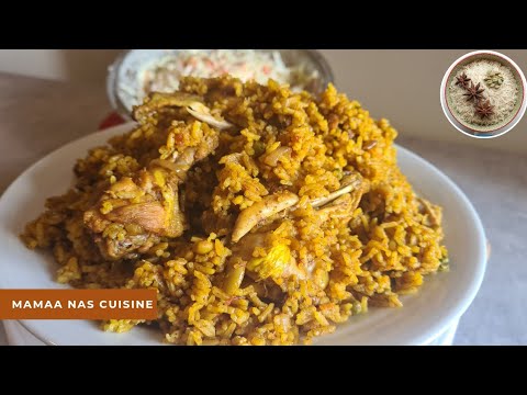 Pilao aux ailes de poulet/ riz épicé aux ailes de poulet /pilao la mabawa/ Mamaa Nas Cuisine