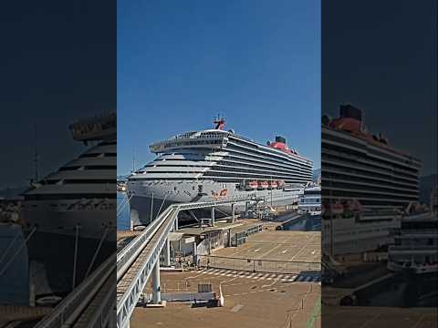 Thumbnail for MV Scarlet lady in Ajaccio #cruiseship #virginvoyages #travel #ajaccio #corsica