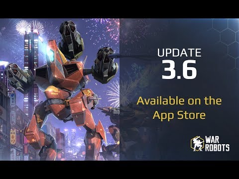 War Robots update 3.6 — on the App Store!