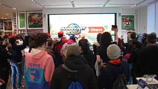 Mario Kart World Direct 4.17.2025 Live Reactions at Nintendo NY
