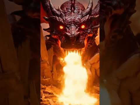 Wait… A DRAGON Just Came Out of the Woods! 🔥👀#dragons#escape#woods#fire#passobemsolto#shorts#viral