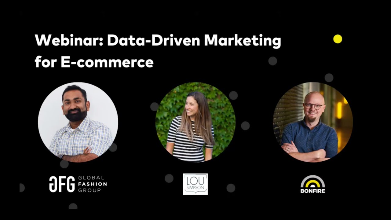 Webinar: Data-Driven Marketing for E-commerce