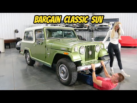 As prices EXPLODE on classic SUVs, why is the Jeepster Commando still SO CHEAP?