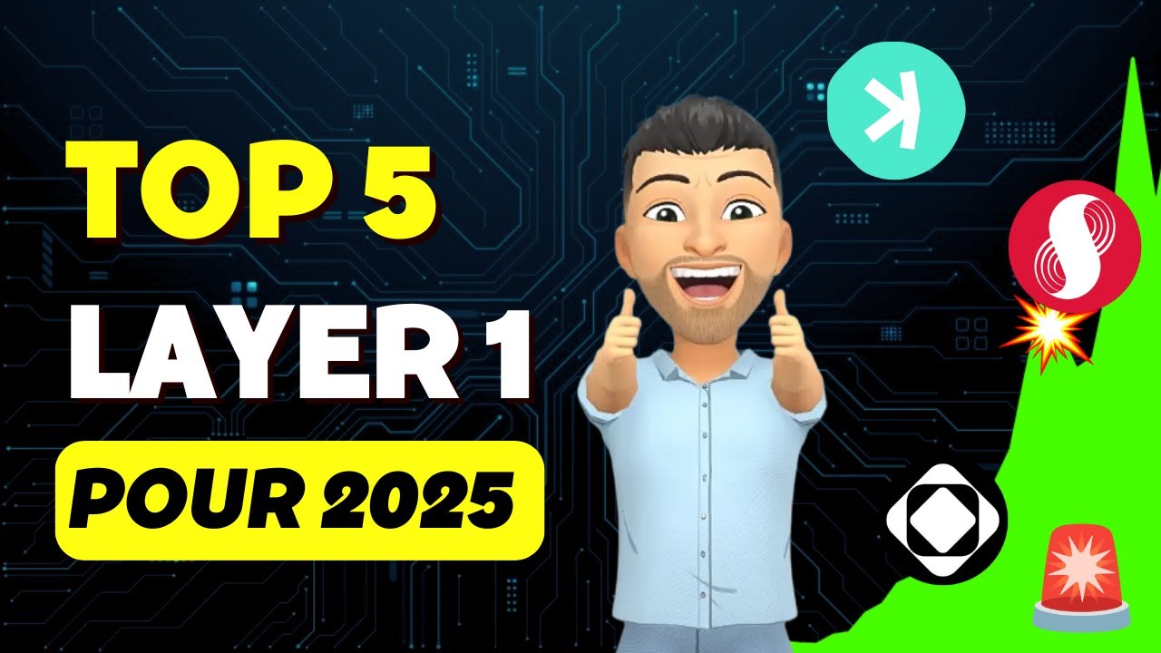 TOP 5 des CRYPTOS LAYER 1 Pour 2025 🔥À NE PAS MANQUER Pour le BULL RUN 💎