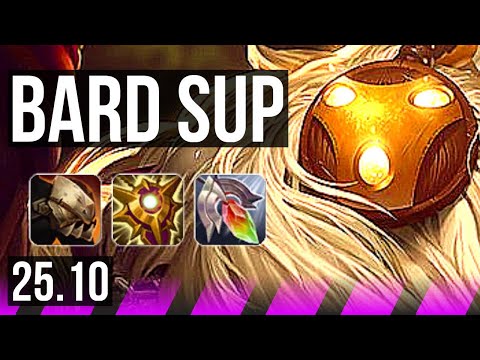 BARD & Varus vs THRESH & Jinx (SUP) | 600+ games | NA Grandmaster | 25.10