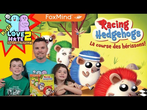 Racing Hedgehogs - Kidz of Love 2 Hate Board Games Review!
