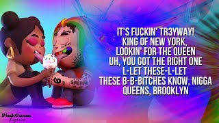 6IX9INE - FEFE ft Nicki Minaj (Lyric Video) HD