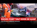 Racing Point 'valt door de mand' na crash van Stroll | Social Wall #75