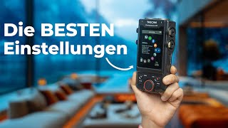 Tascam X8 - Die besten Einstellungen | Deutsch