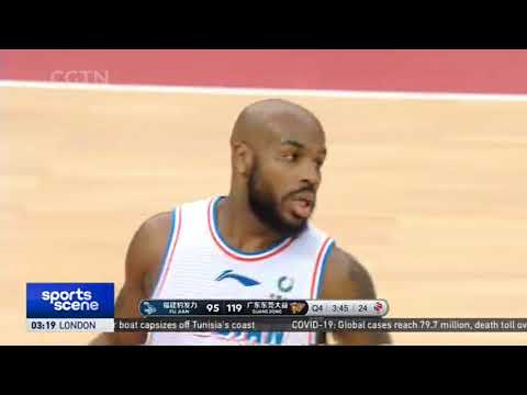 Titleholders Guangdong claim ninth consecutive victory | CBA | Basketball | 篮球 | 广东宏远 | 苏伟