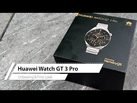 Huawei Watch GT 3 Pro - Unboxing & First Look