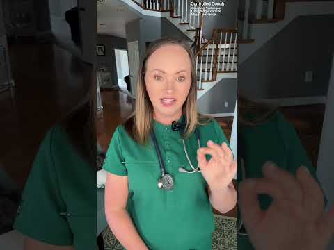 Controlled Cough from a Respiratory Therapist #cough #health #lungs