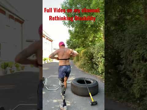 #saturday #adaptive #workout #fullvideo on my #channel #adaptiveathlete #amputee #oneleg #subscribe