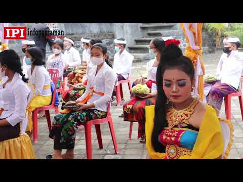 Upanayana 140 Siswa UWP Astika Dharma Rendang, Karangasem