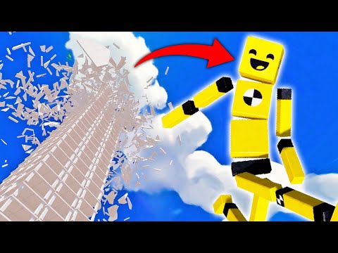 I DESTROYED A GIANT BUILDING! (Fun With Ragdolls)