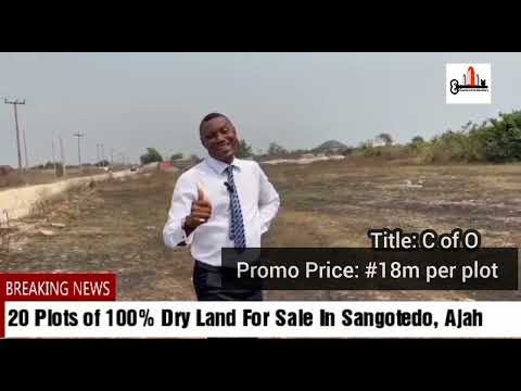 Land For Sale Behind Shoprite Off Monastery Road Sangotedo Ajah Lagos