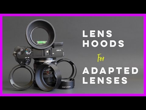 Lens Hoods for Adapted Lenses